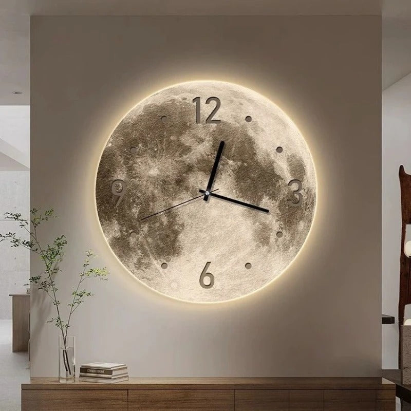 A detailed look at this Moon Clock, where everyday timekeeping meets distinctive home style.