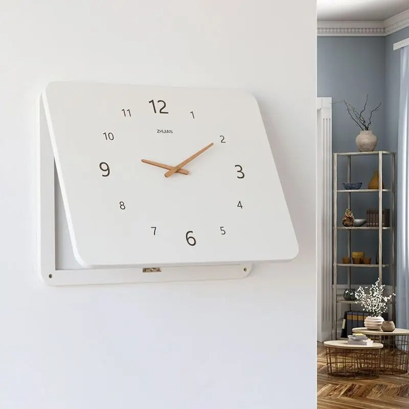 This Electrical Meter Cover brings a polished clock design and decorative character to the wall.