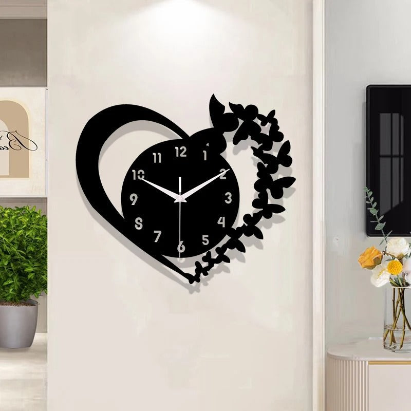 A detailed look at this Heart Clock, where everyday timekeeping meets distinctive home style.
