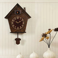 A closer view of the Black Forest Cuckoo Clock, created to become a striking focal point in any room.