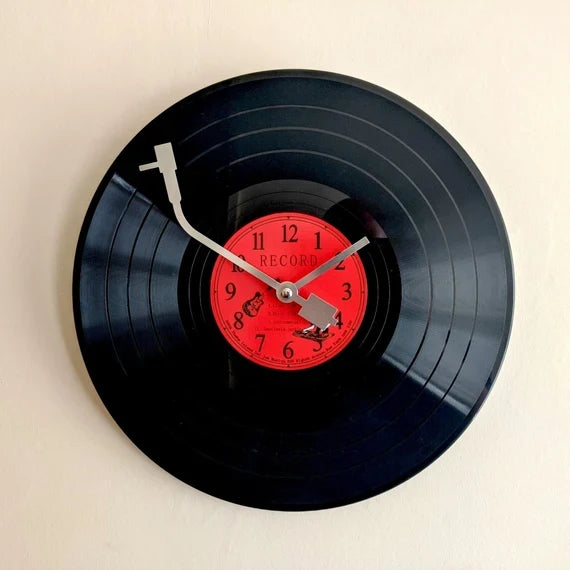Vinyl Record Clock