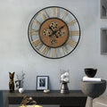 The Gears Clock displayed as a functional yet eye-catching feature for the home.