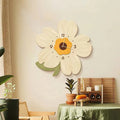 The Flowers Clock shown as a refined decorative accent for a modern living space.