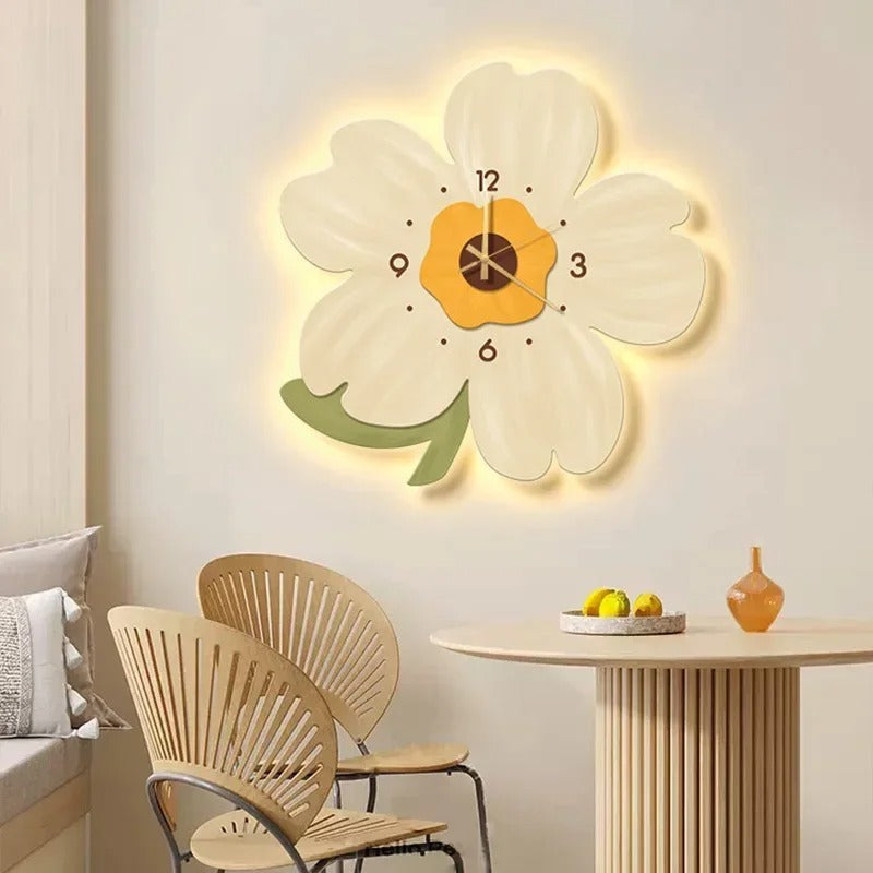Flowers Clock