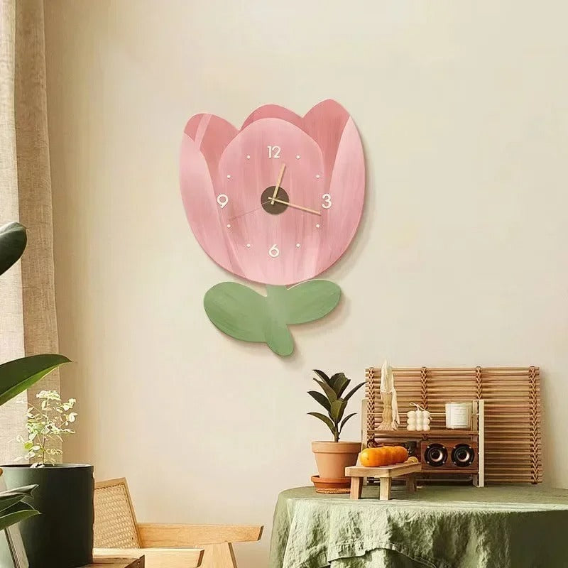 Flowers Clock