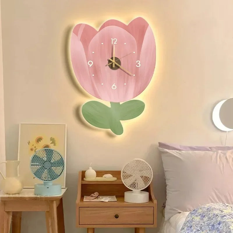 Flowers Clock