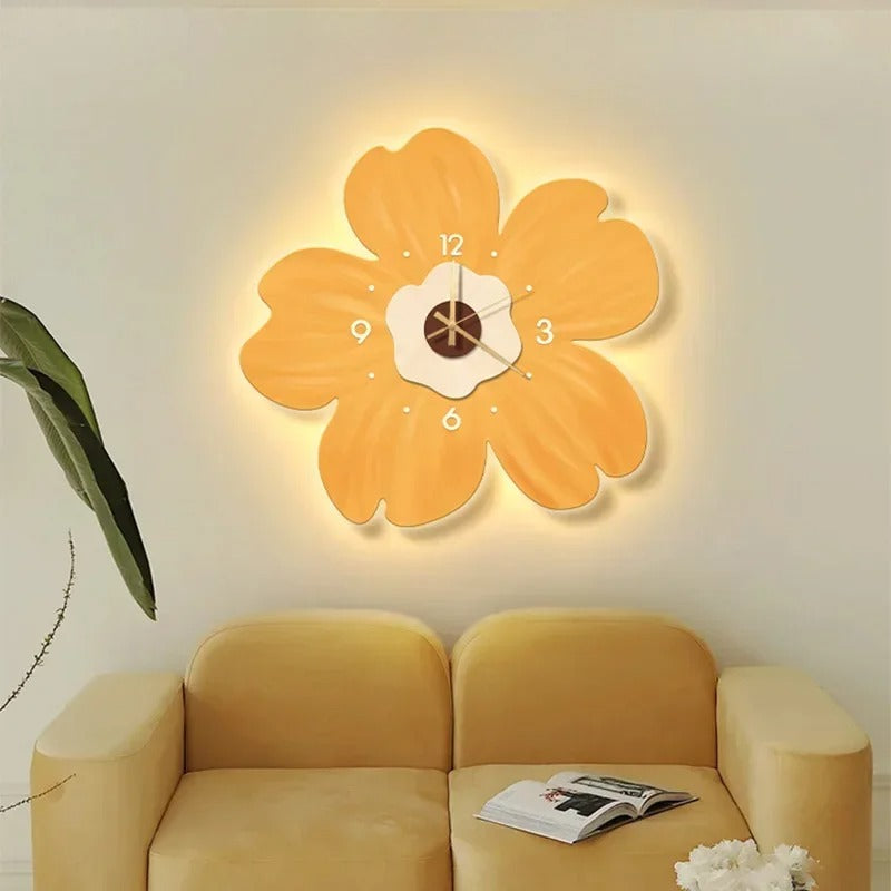 Flowers Clock