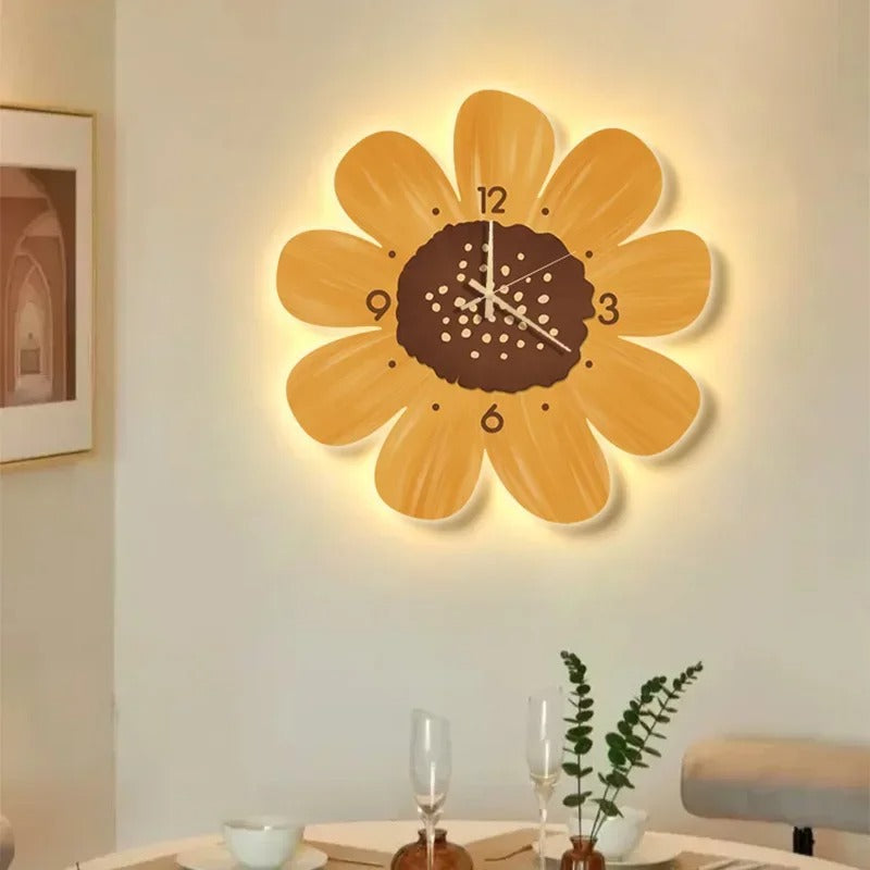 Flowers Clock