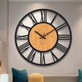 An elegant Roman Numerals Large Clock designed to give a room a memorable decorative detail.