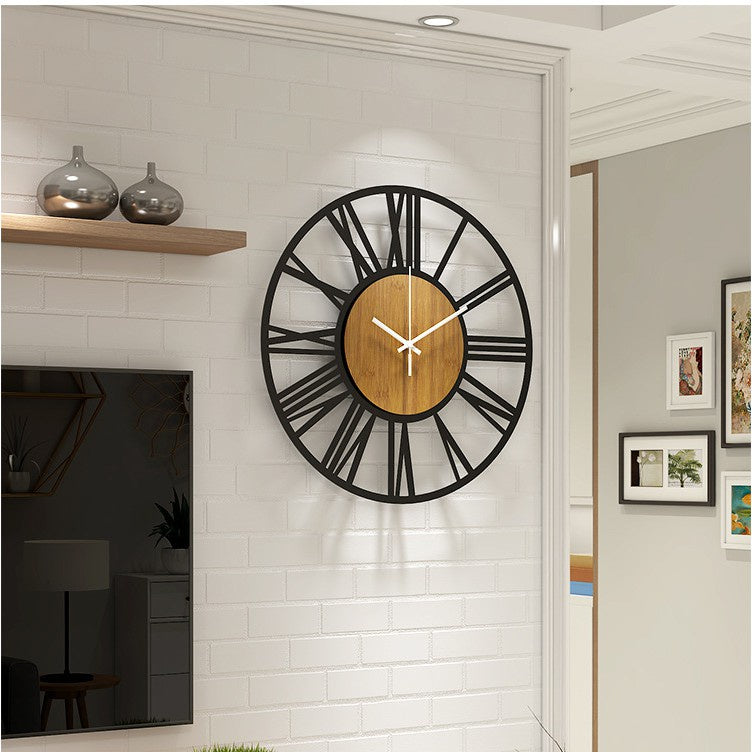 Roman Numerals Large Clock