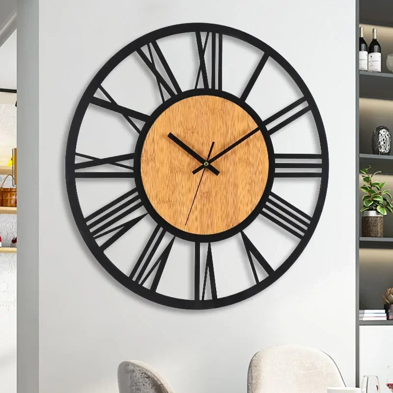 Roman Numerals Large Clock