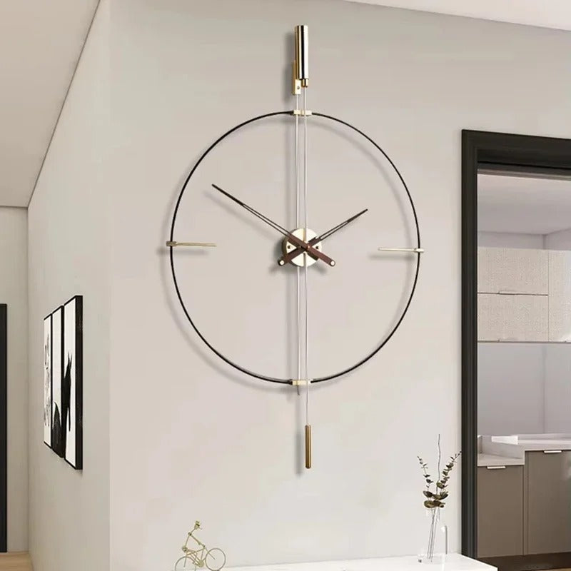 The Designer Large Clock displayed as a functional yet eye-catching feature for the home.