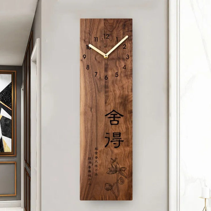 Wood Large Wall Clock