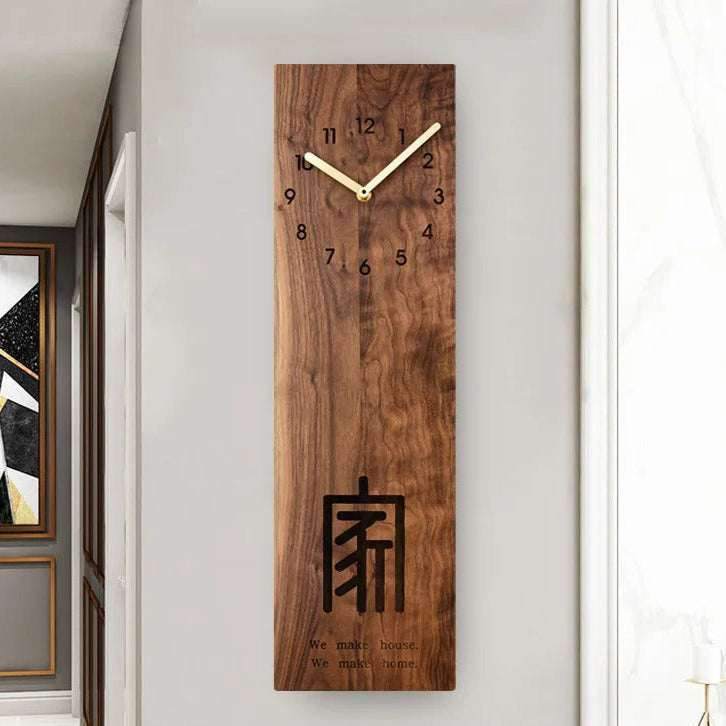 Wood Large Wall Clock
