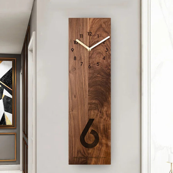 Wood Large Wall Clock