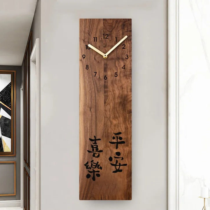 Wood Large Wall Clock