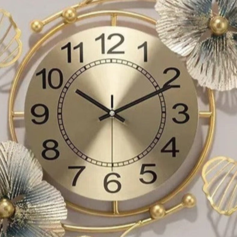 Floral of Luxury Large Wall Clock