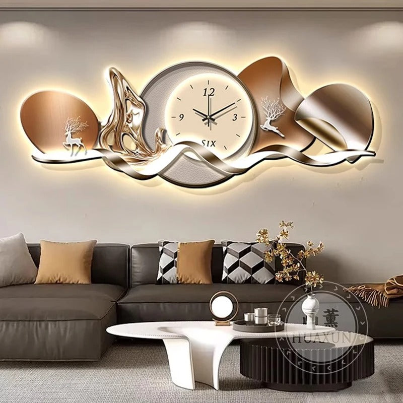 LED Large Wall Clock