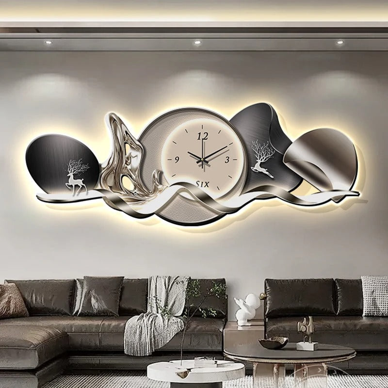 LED Large Wall Clock