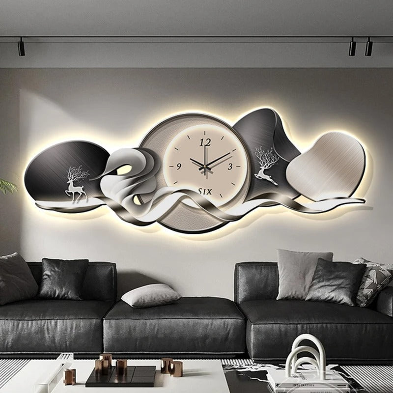 LED Large Wall Clock
