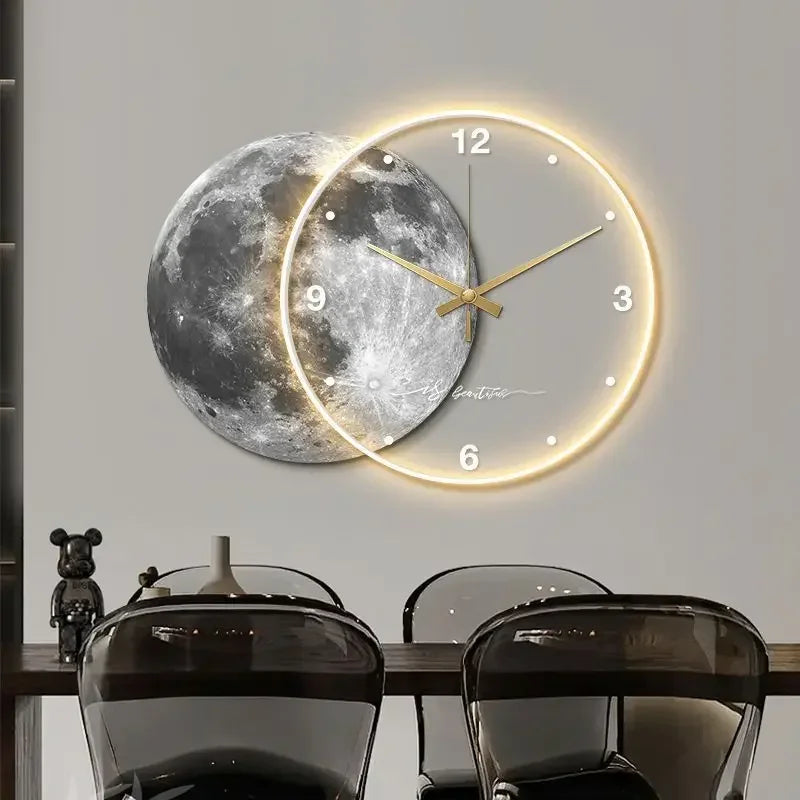 Illuminated Large Wall Clock