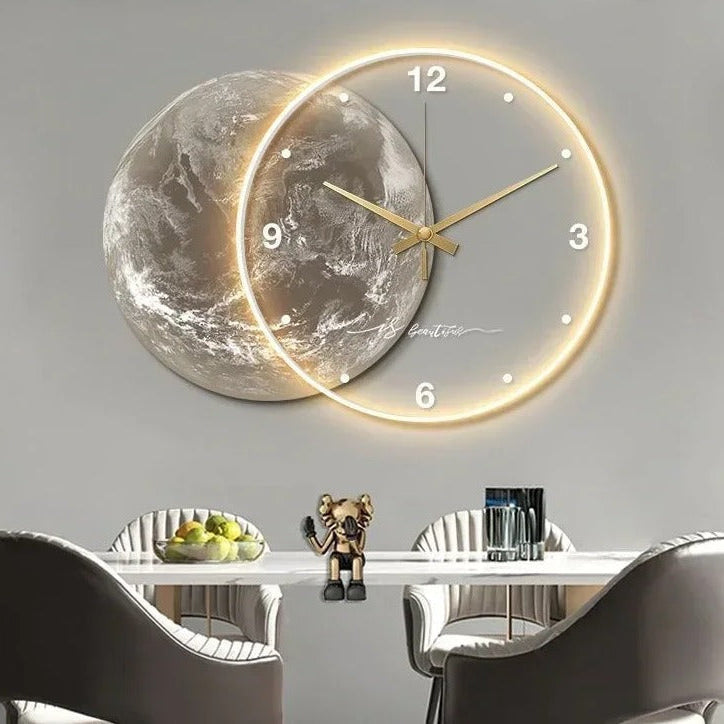 Illuminated Large Wall Clock