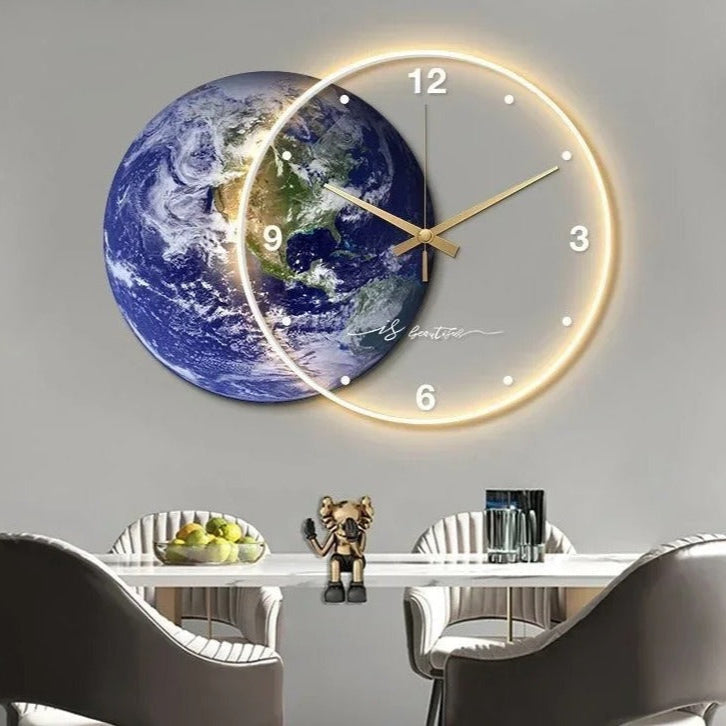 Illuminated Large Wall Clock