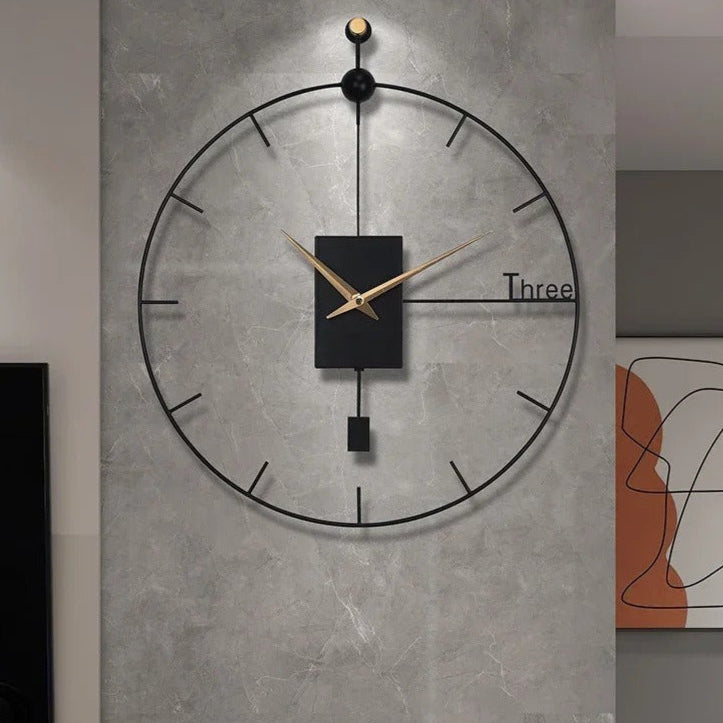 Metal Large Wall Clock