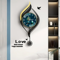 The Unique Large Wall Clock, a statement clock that lends personality to a carefully styled interior.