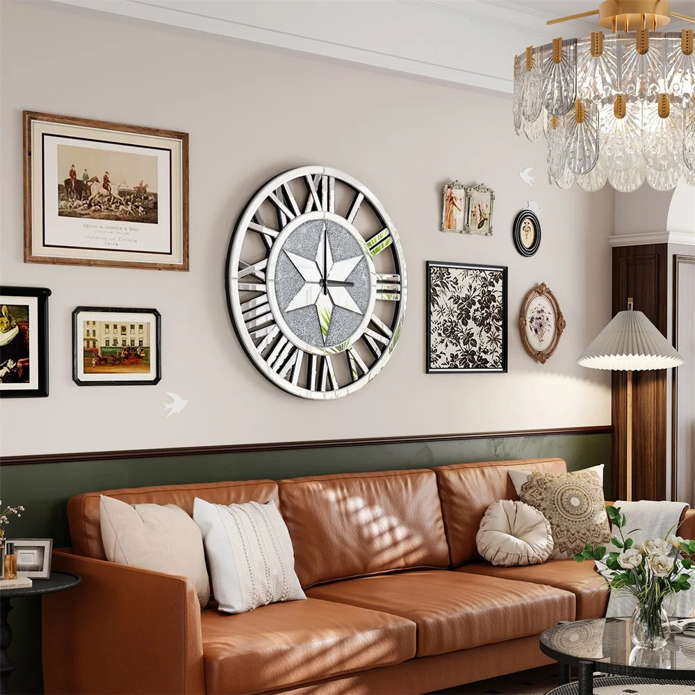 Miroir Large Wall Clock