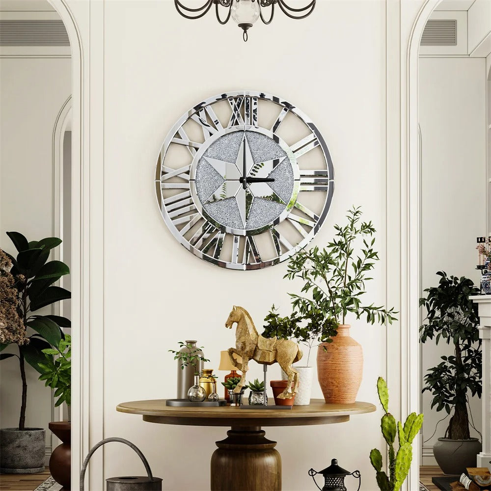 Miroir Large Wall Clock