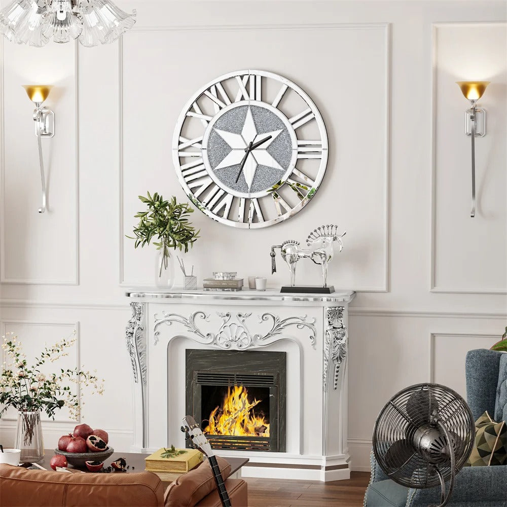 Miroir Large Wall Clock