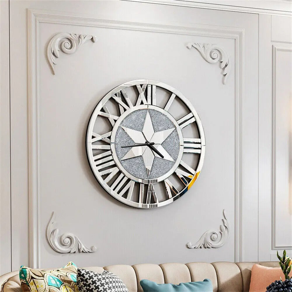 Miroir Large Wall Clock