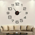 This 3D Clock adds a tailored balance of function and visual interest to home decor.