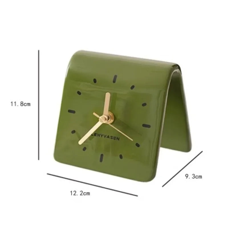 Ceramic Tabletop Clock