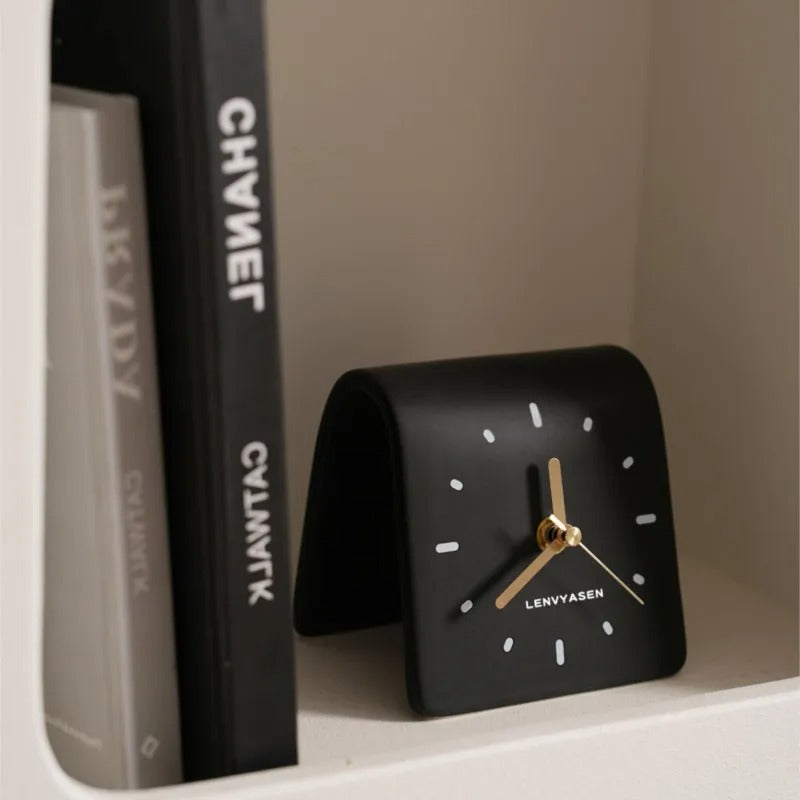 Ceramic Tabletop Clock