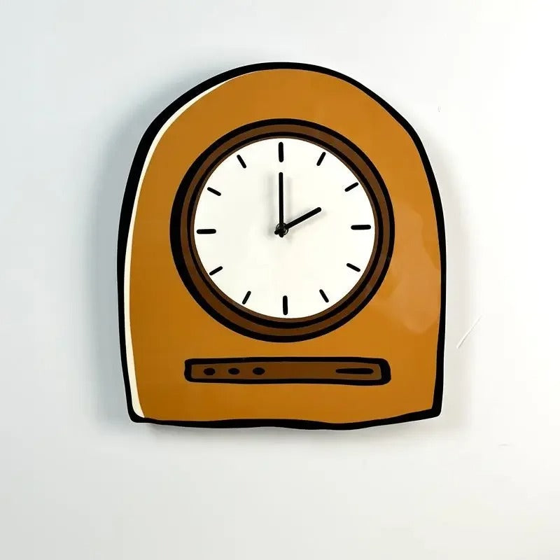 Style Cartoon Tabletop Clock