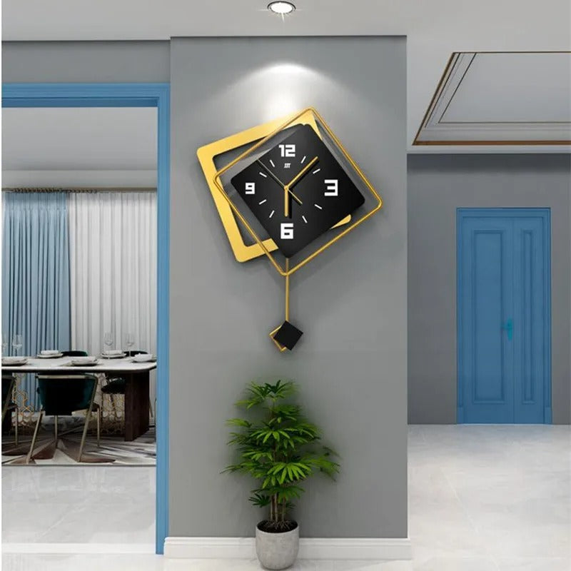A Art Deco Clock with a distinctive presence, made to enhance a curated interior.