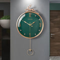The Pendulum Clock displayed as a functional yet eye-catching feature for the home.