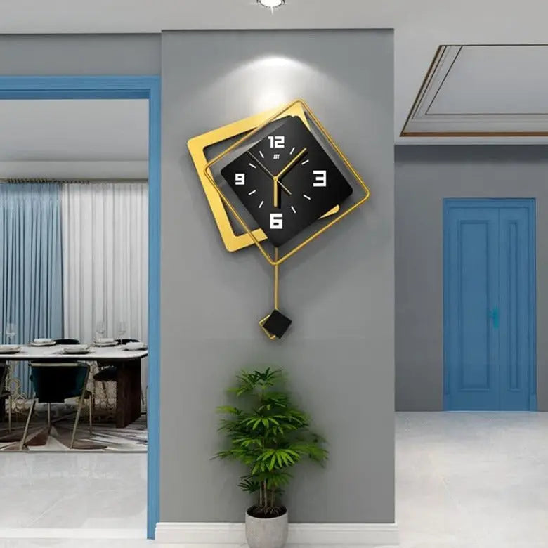 Blue Canard Clock