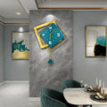 This Blue Canard Clock combines practical timekeeping with characterful wall decor.