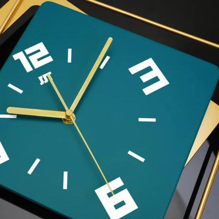 Blue Canard Clock