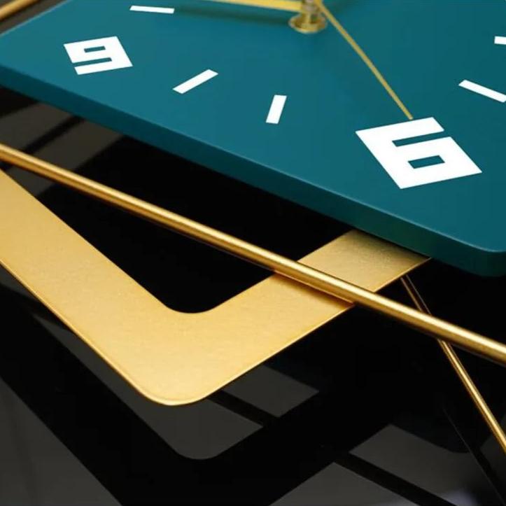 Blue Canard Clock