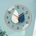An elegant Blue Clock designed to give a room a memorable decorative detail.