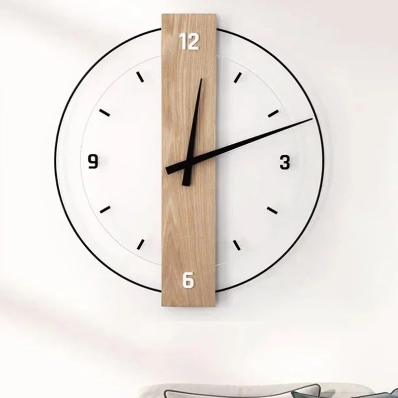 Wood Roman Numerals Clock