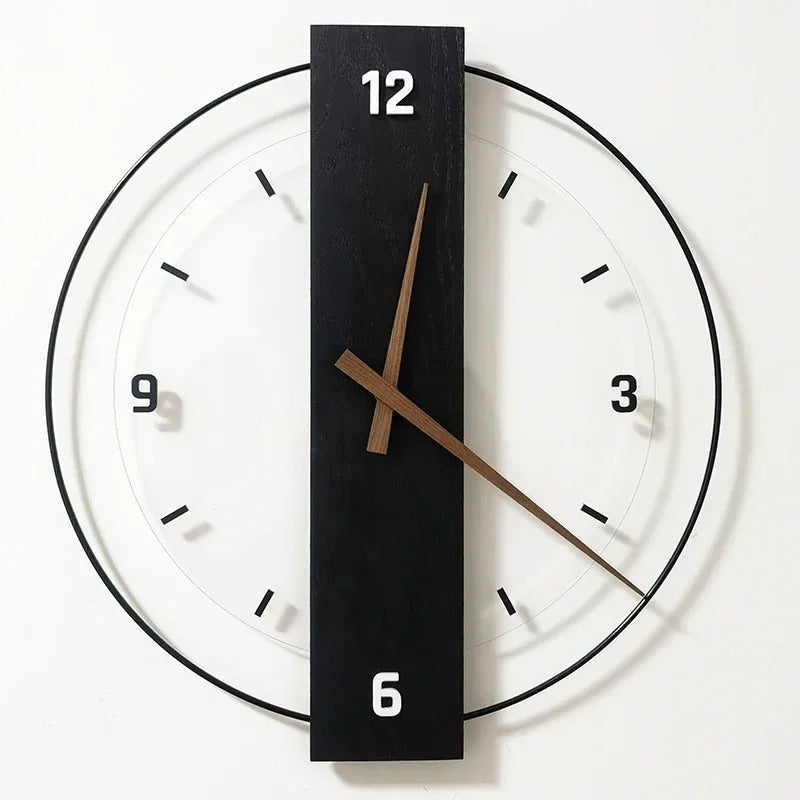 Wood Roman Numerals Clock