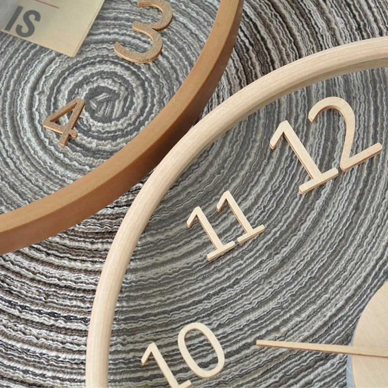 Wood Clock