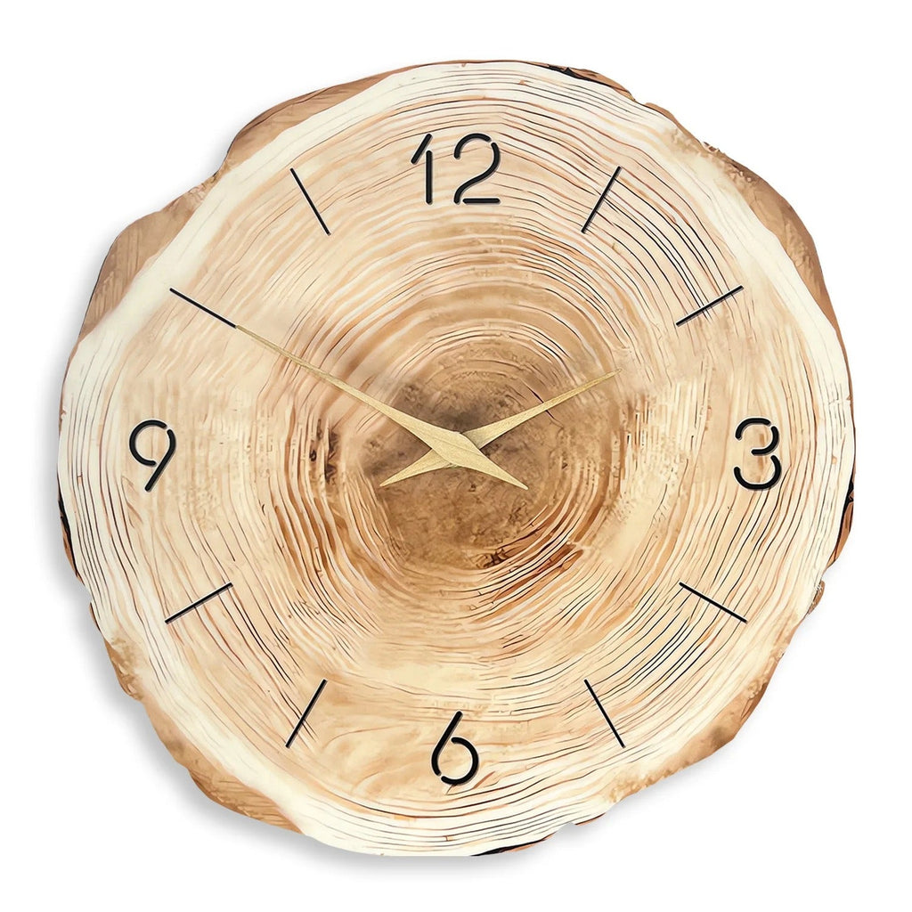 Wood Scandinavian Clock