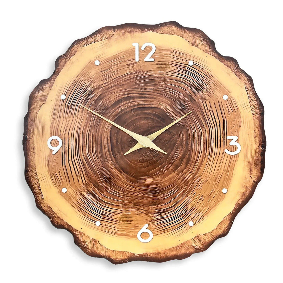 Wood Scandinavian Clock