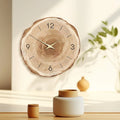 This Wood Scandinavian Clock combines practical timekeeping with characterful wall decor.